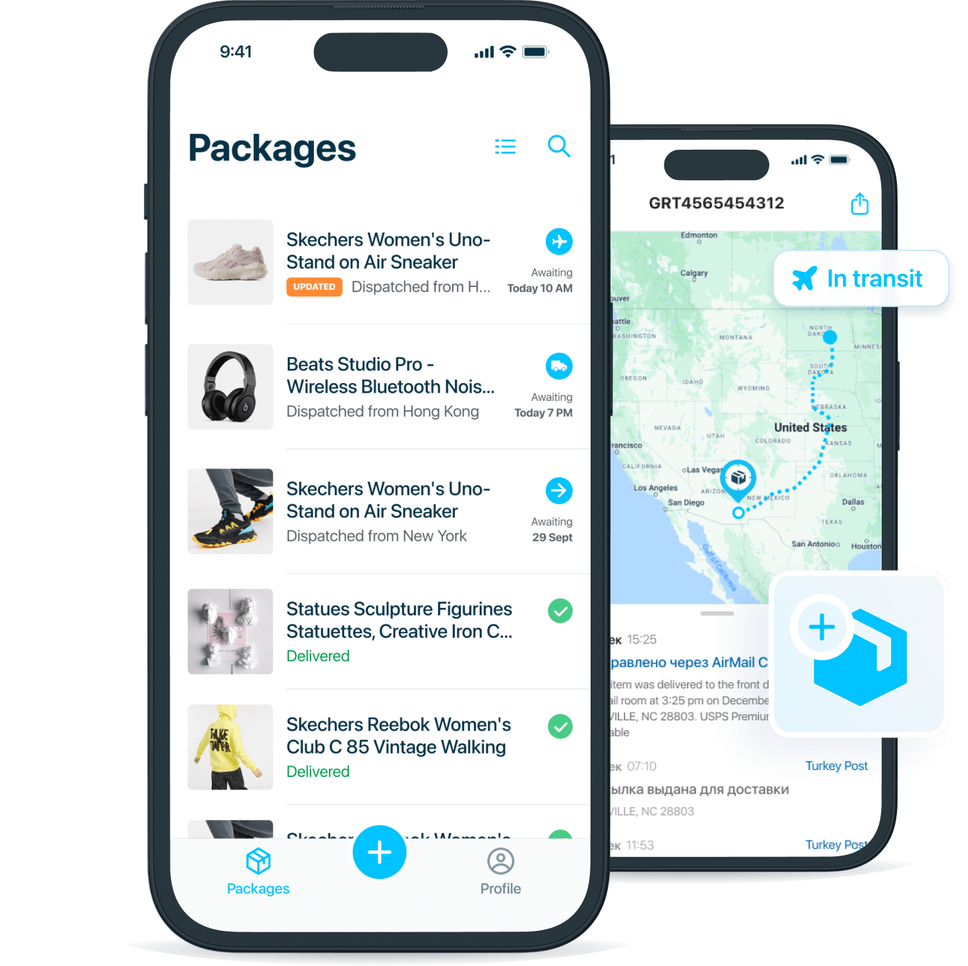 Track Every Package With Ease Pkge App